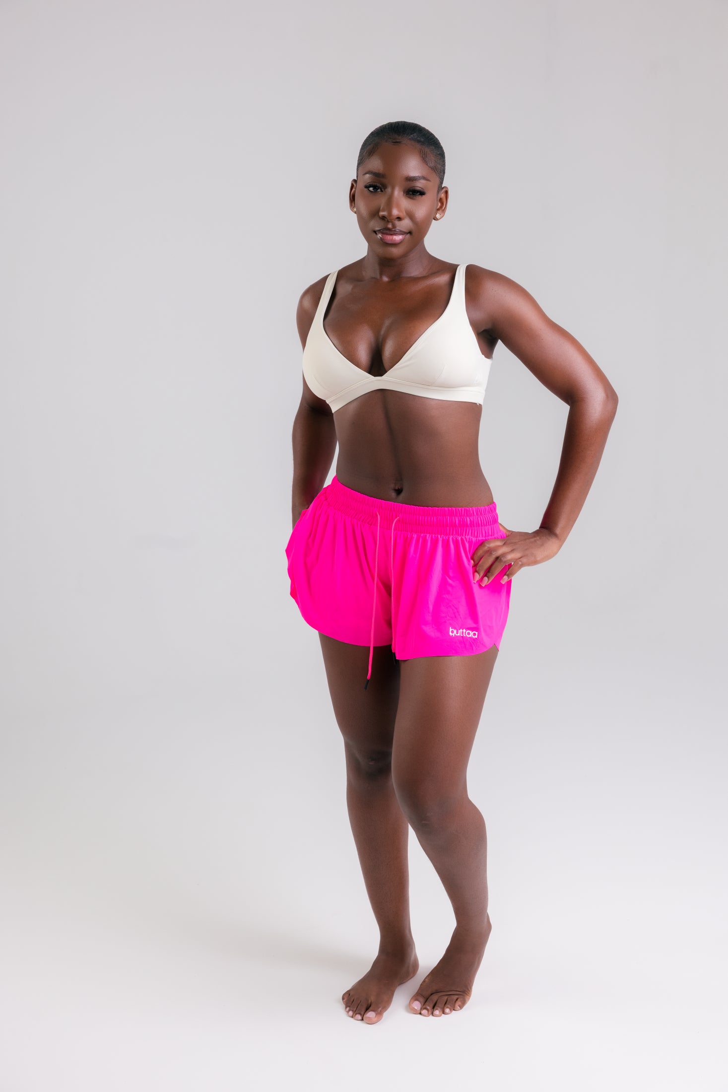 Flex Sprint Shorts- Hot Pink