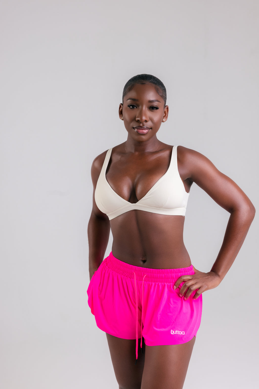 Flex Sprint Shorts- Hot Pink