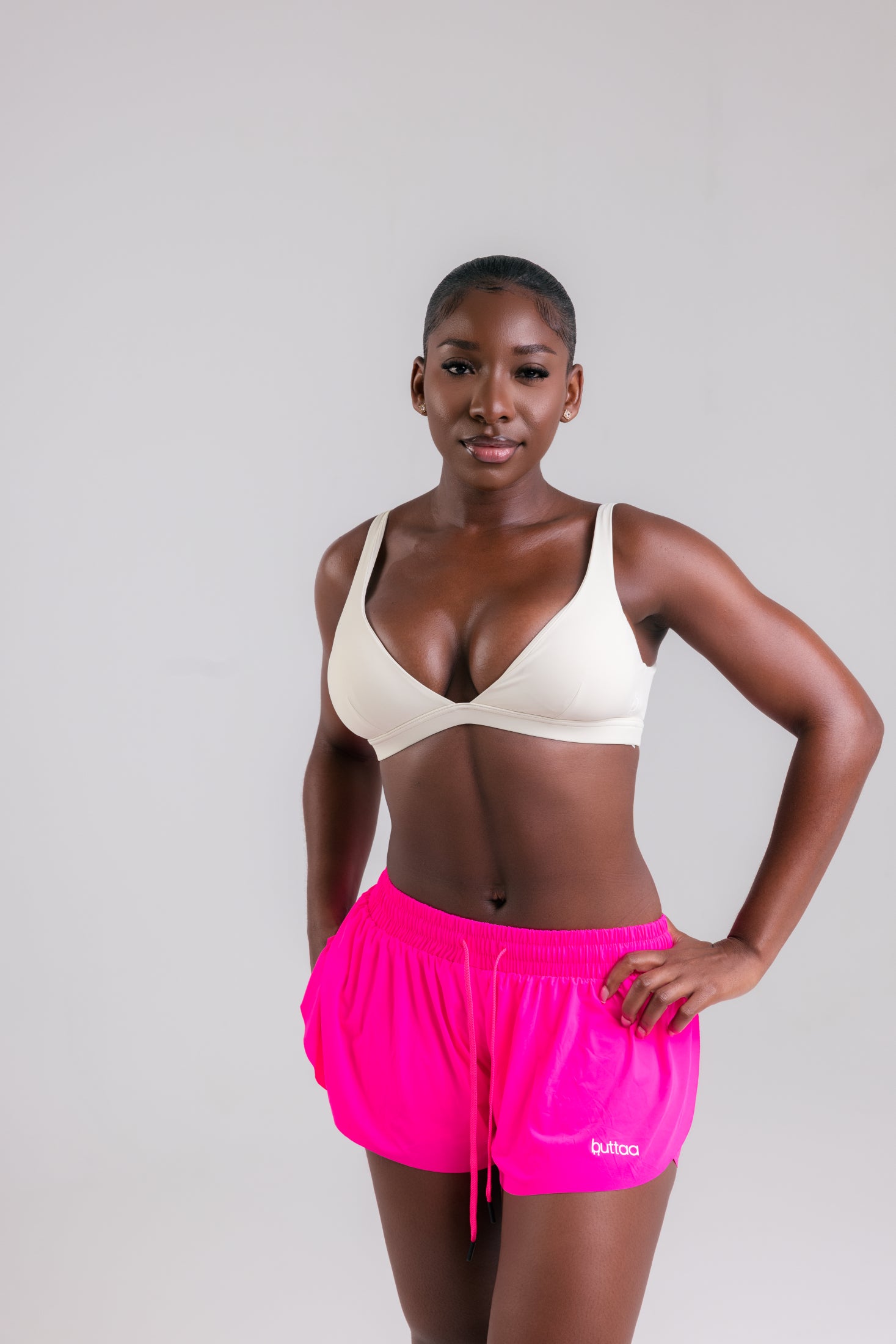 Flex Sprint Shorts- Hot Pink