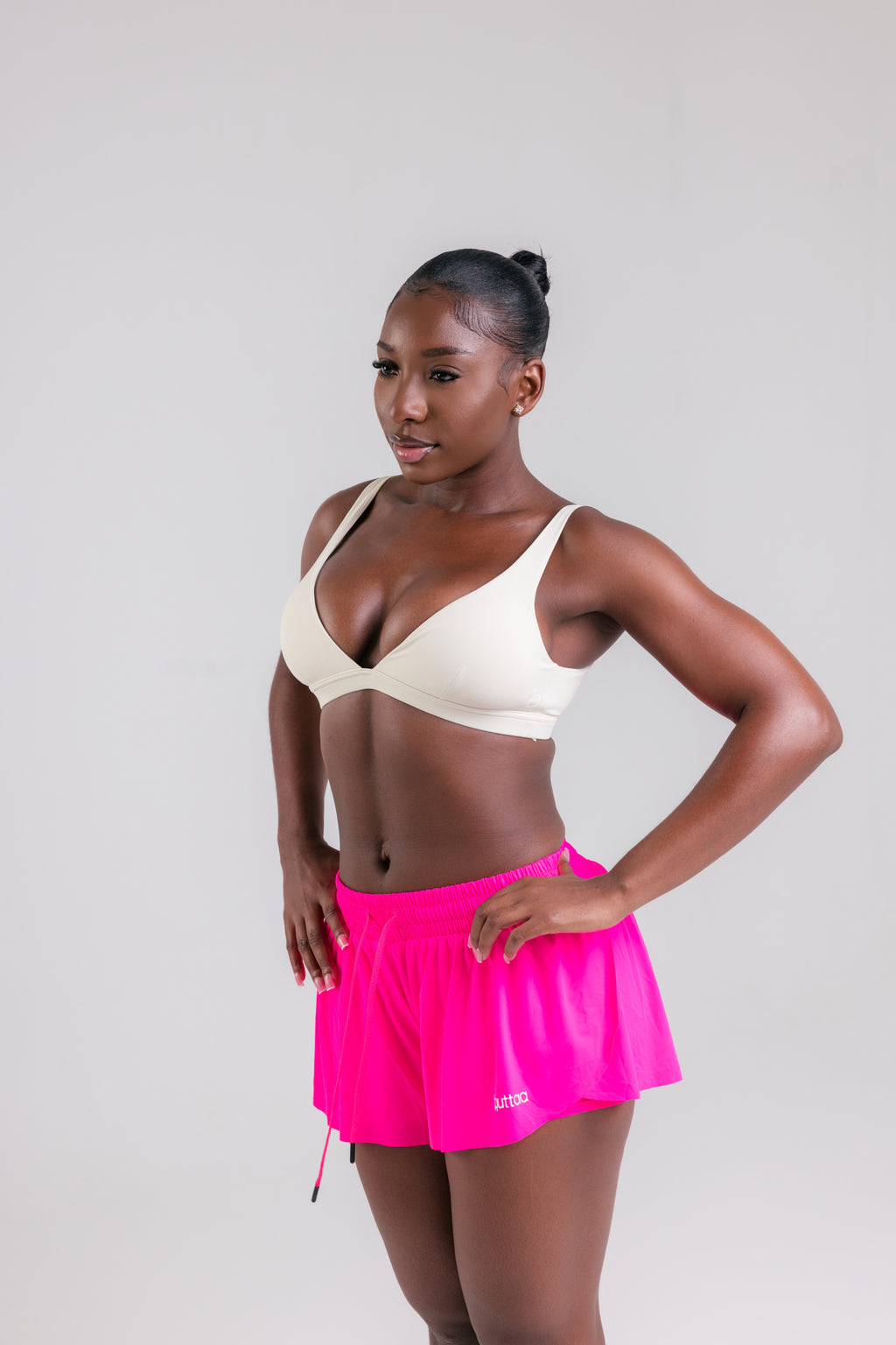 Flex Sprint Shorts- Hot Pink