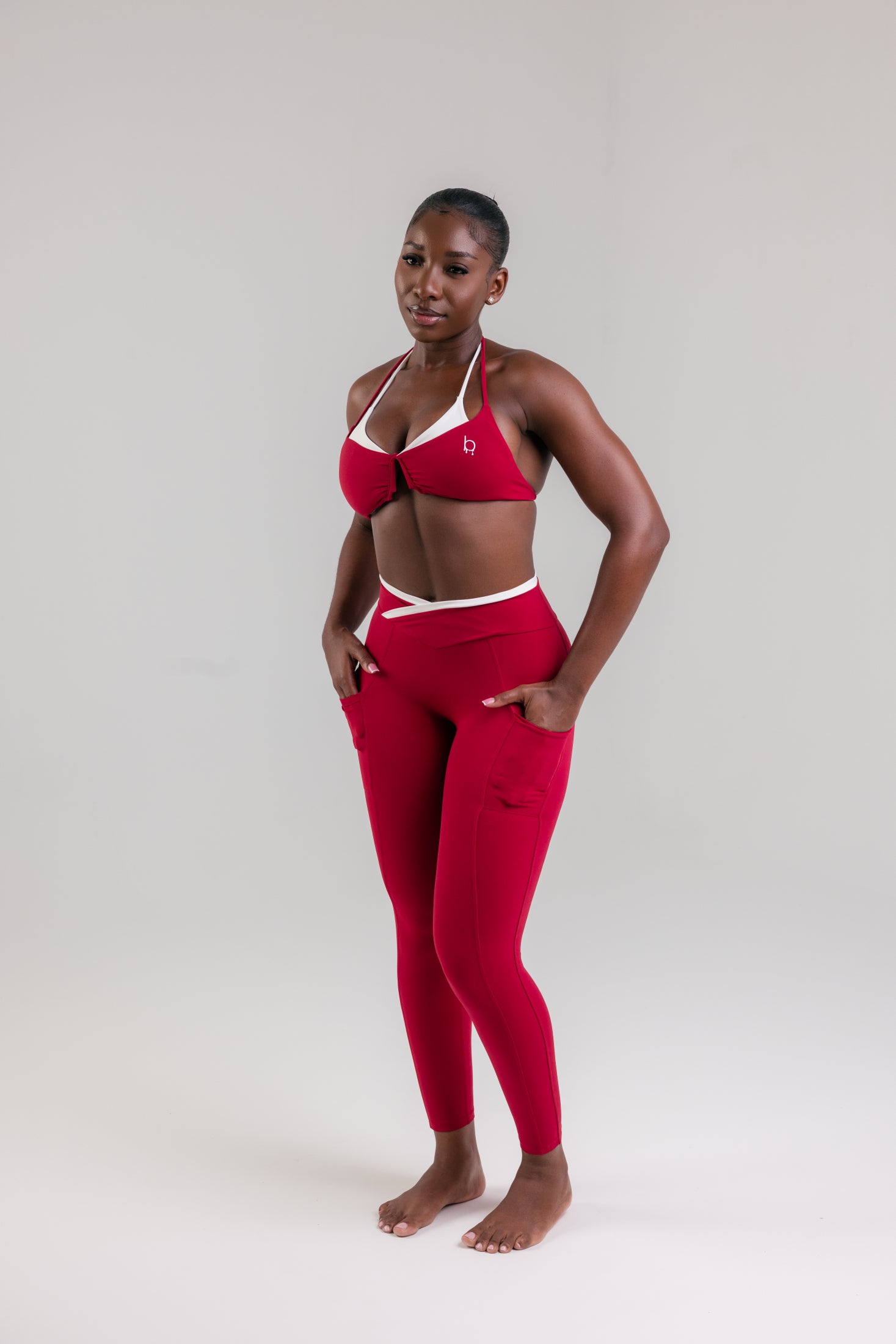 Silhouette Set- Reagan red