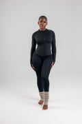 Structured Seamless Jacket- Onyx