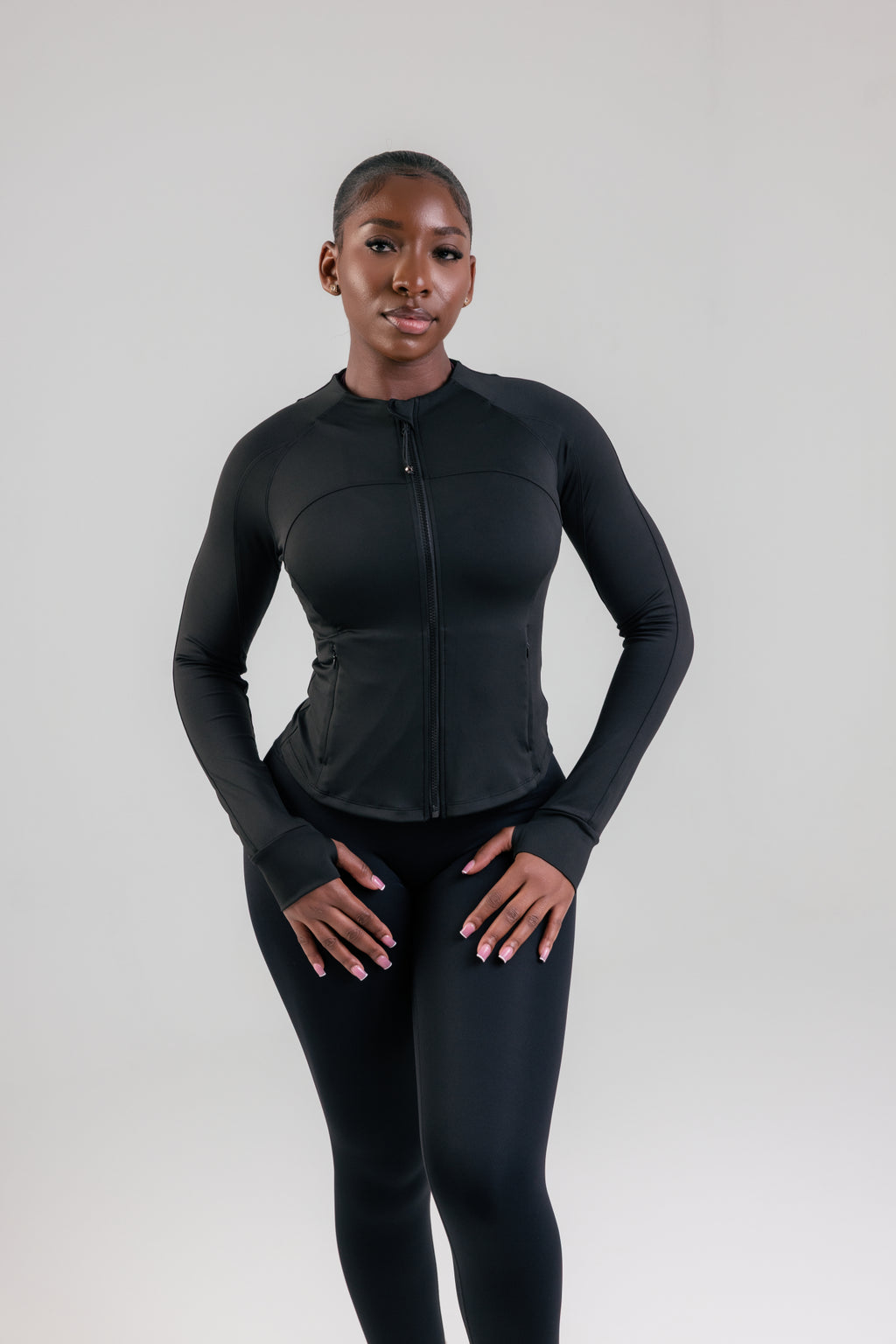 Seamless Jacket- Onyx