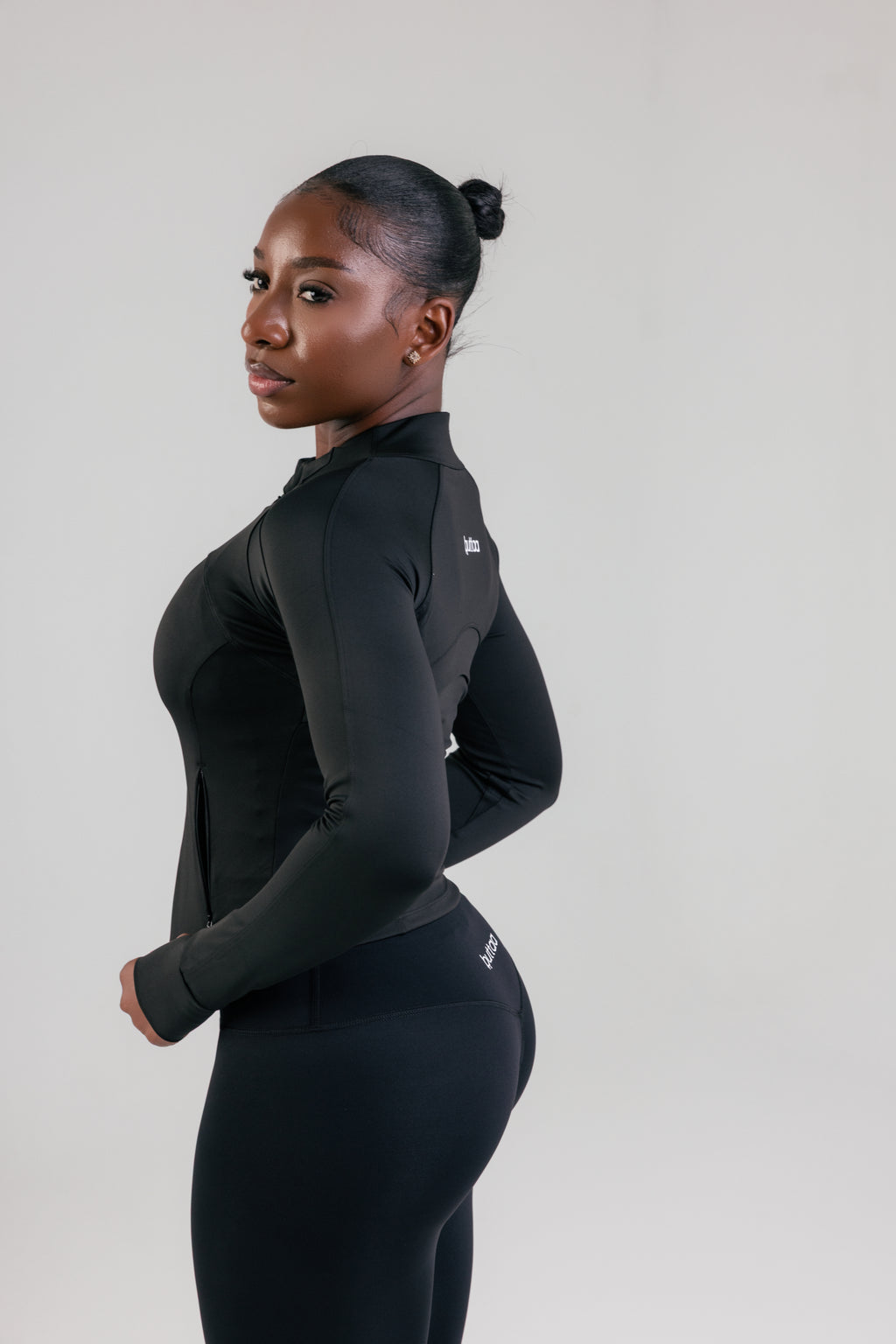 Seamless Jacket- Onyx