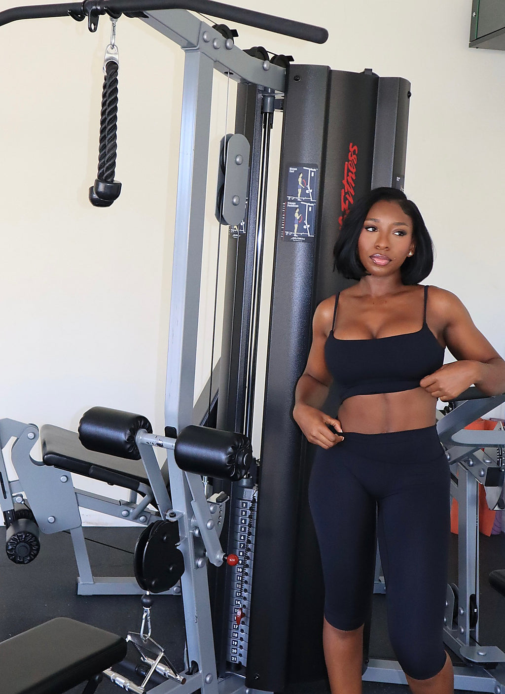 Compression Capri Set- Onyx