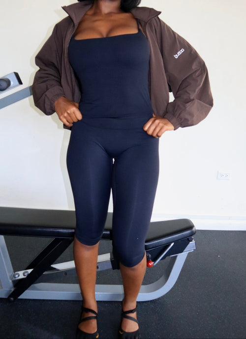 Compression Capri Set- Onyx
