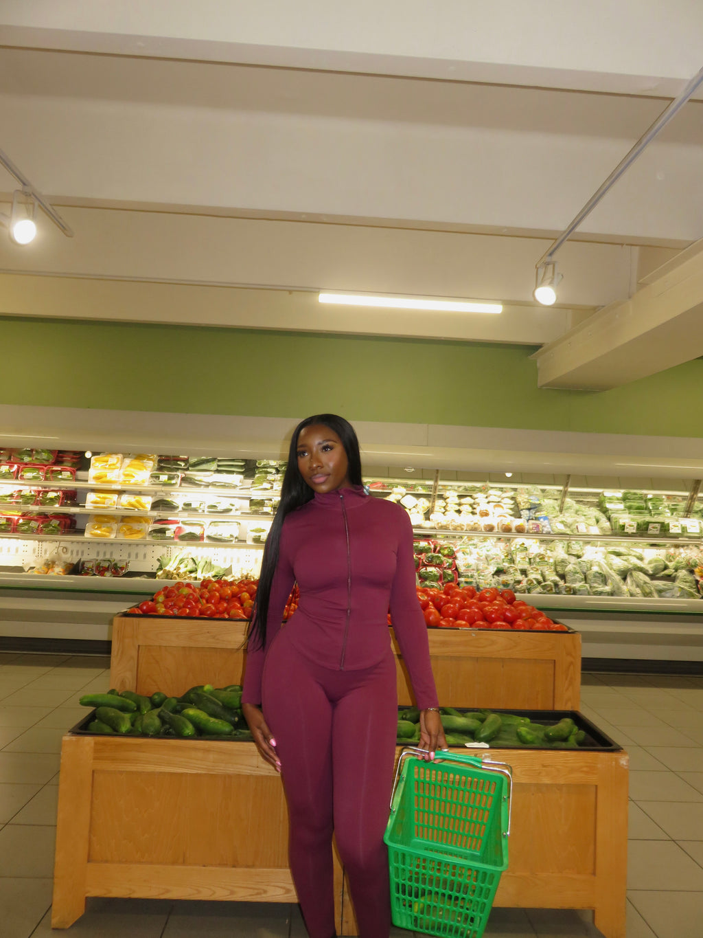 Seamless Jacket- Plum